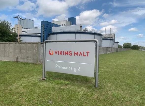 Viking malt reklaminis stendas